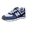 New Balance Kids’ 574 V1 Classic Suede Lace-up Sneaker