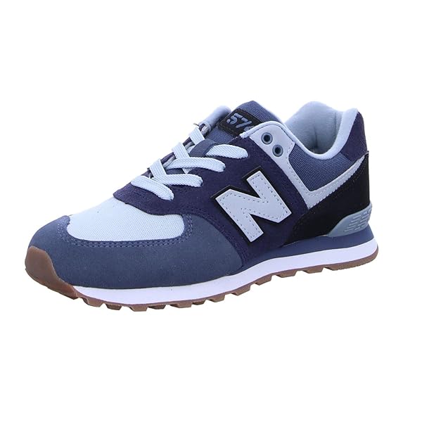 New Balance Kids' 574 V1 Classic Suede Lace-up Sneaker