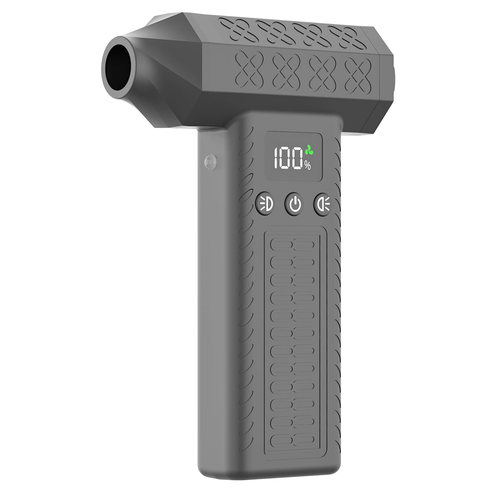 Spolverino ad aria compressa con display 300000RPM Kit di pulizia elettrico 3 marce Carica di tipo C regolabile Ricaricabile 10000Pa Aspirapolvere portatile per la pulizia della tastiera PC Auto