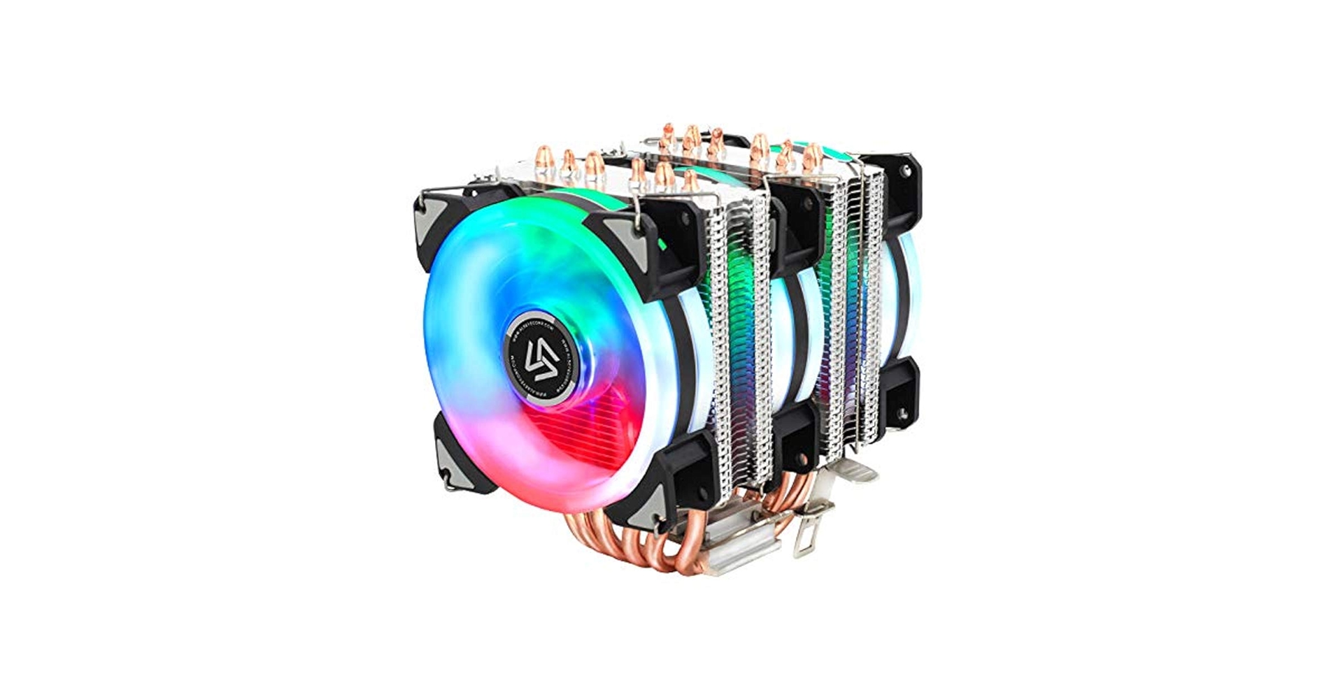ALSEYE CPU Cooler, 90mm RGB CPU Fan 6 Heatpipes CPU Air Cooler 4 Pin Computer CPU Cooling Fan Radiator for Intel & AMD Motherboard CPU Cooling Easy Installation ALSEYE CPU Cooler, 90mm RGB CPU Fan 6 Heatpipes CPU Air Cooler 4 Pin Computer CPU Cooling Fan Radiator for Intel & AMD Motherboard CPU Cooling Easy Installation