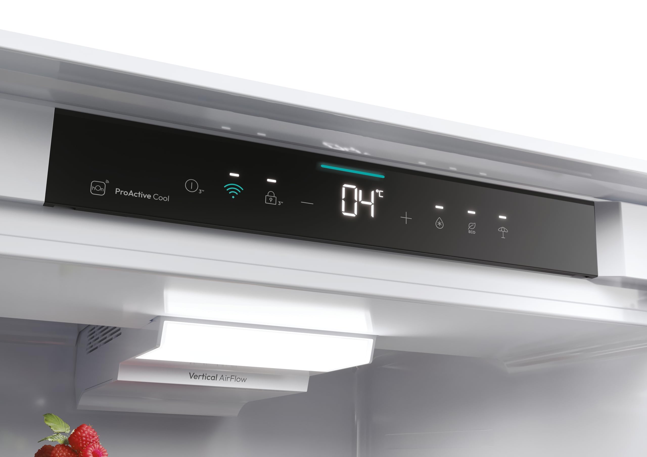 CANDY CML5518EVWL Frigorífico Combi Integrable, Ancho 54, Altura 177,2 cm, 315 L, 5 Estantes, 5 Balconeras, 2 Cajones, Control Digital Interno, Iluminación LED, Puertas Reversibles, Silencioso 36DB
