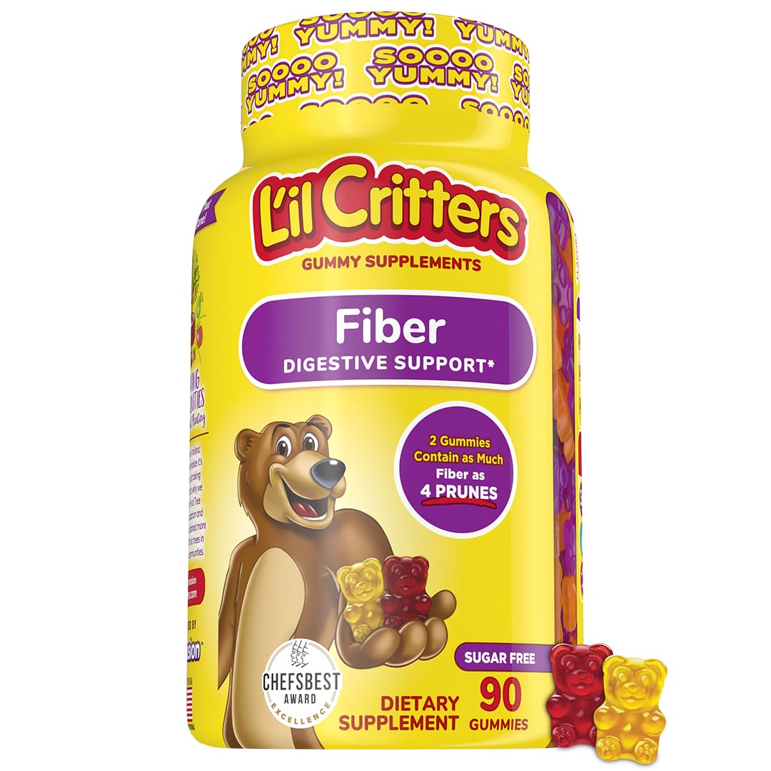 L’il Critters Fiber Daily Gummy Supplement for Kids