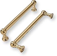 khtumeware 10 Pack 5 Inch Champagne Bronze Cabinet Pulls - Heavy Duty Zinc Alloy Handles for Kitchen, Bathroom, Dressers