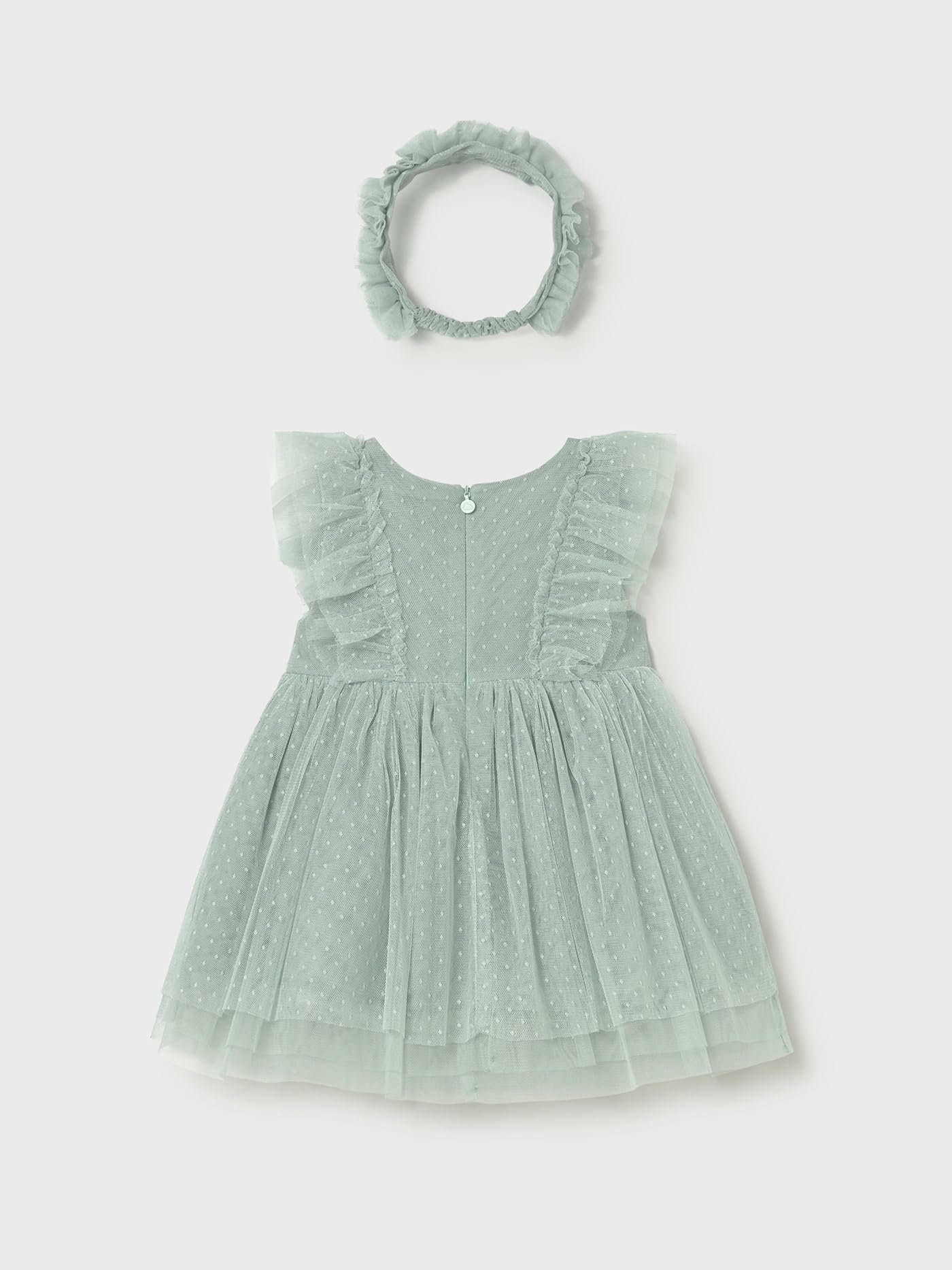 Mayoral Tüllkleid mit Haarband für Baby - Mädchen See