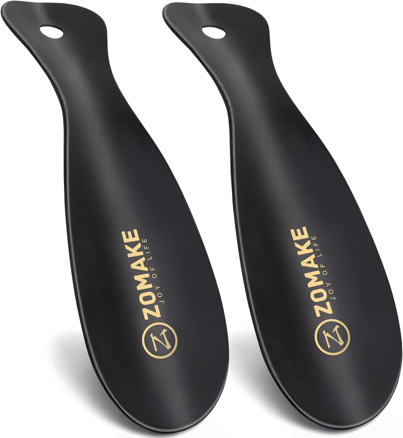 Metal Shoe Horn Small Shoehorn Set of 2 Travel Shoe Horns for Seniors Men Women Kid 7.5 inch