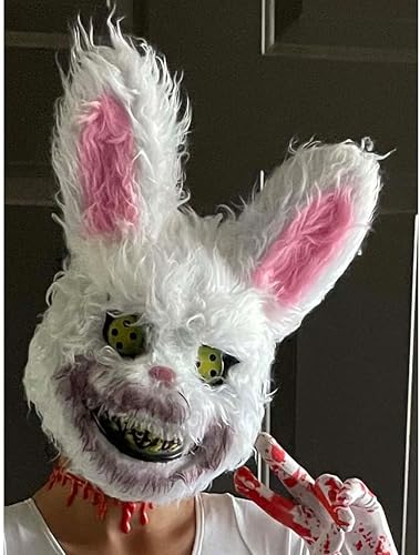Miniatura 4 de Máscara de conejo de Halloween WJR10 para disfraz de Halloween