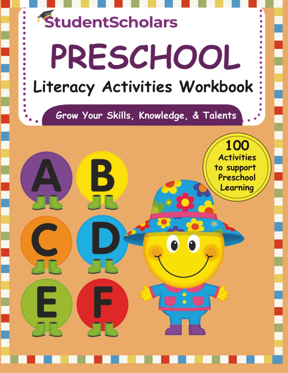 Preschool Literacy Activity Workbook (Pre-school Series)