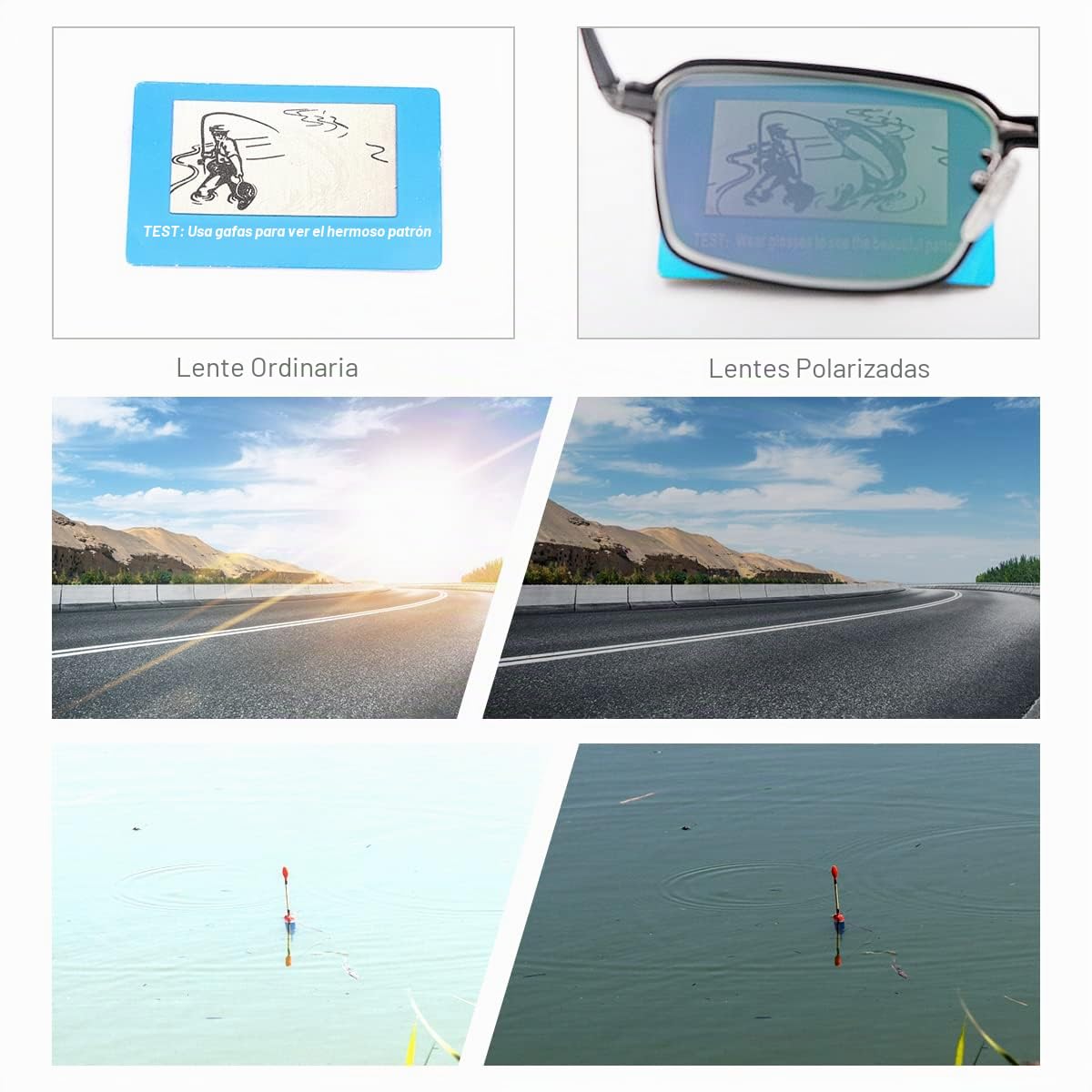 MIRYEA Gafas de Lectura Multifocales Progresivas Bloqueo de Luz Azul Lentes Computadora Lectores Hombres Mujeres Antideslumbrantes Protección UV400 + 2 Piezas Magnético Clip Gafas de Sol Polarizadas