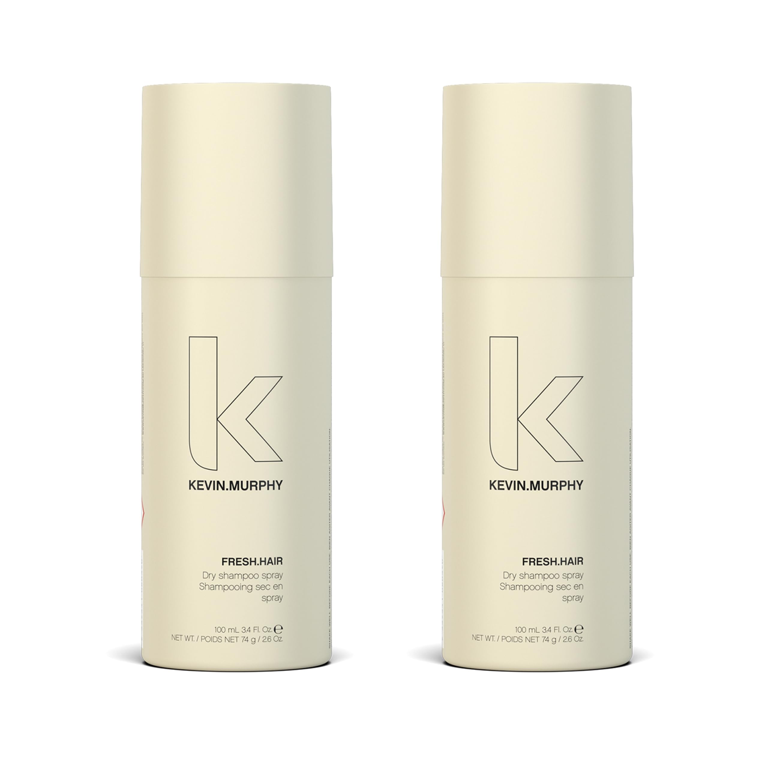 KEVIN.MURPHY FRESH.HAIR - Dry Shampoo Spray - For All Hair Types - Sulphate-Free Dry Shampoo - 100 mL / 3.4 oz (Pack of 2)