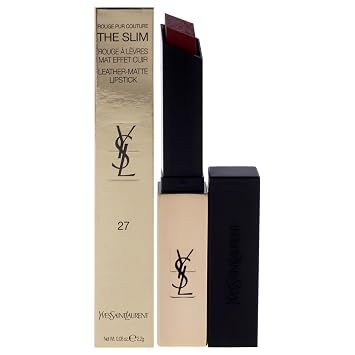 Rouge Pur Couture The Slim Matte Lipstick - 27 Conflicting Crimson by Yves Saint Laurent for Women - 0.08 oz Lipstick