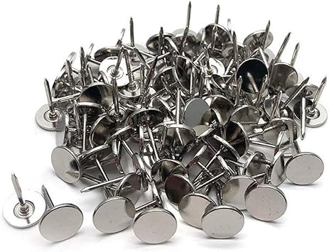 Uxcell Upholstery Nails Tacks 16mmx25mm Flat Head Furniture Nails