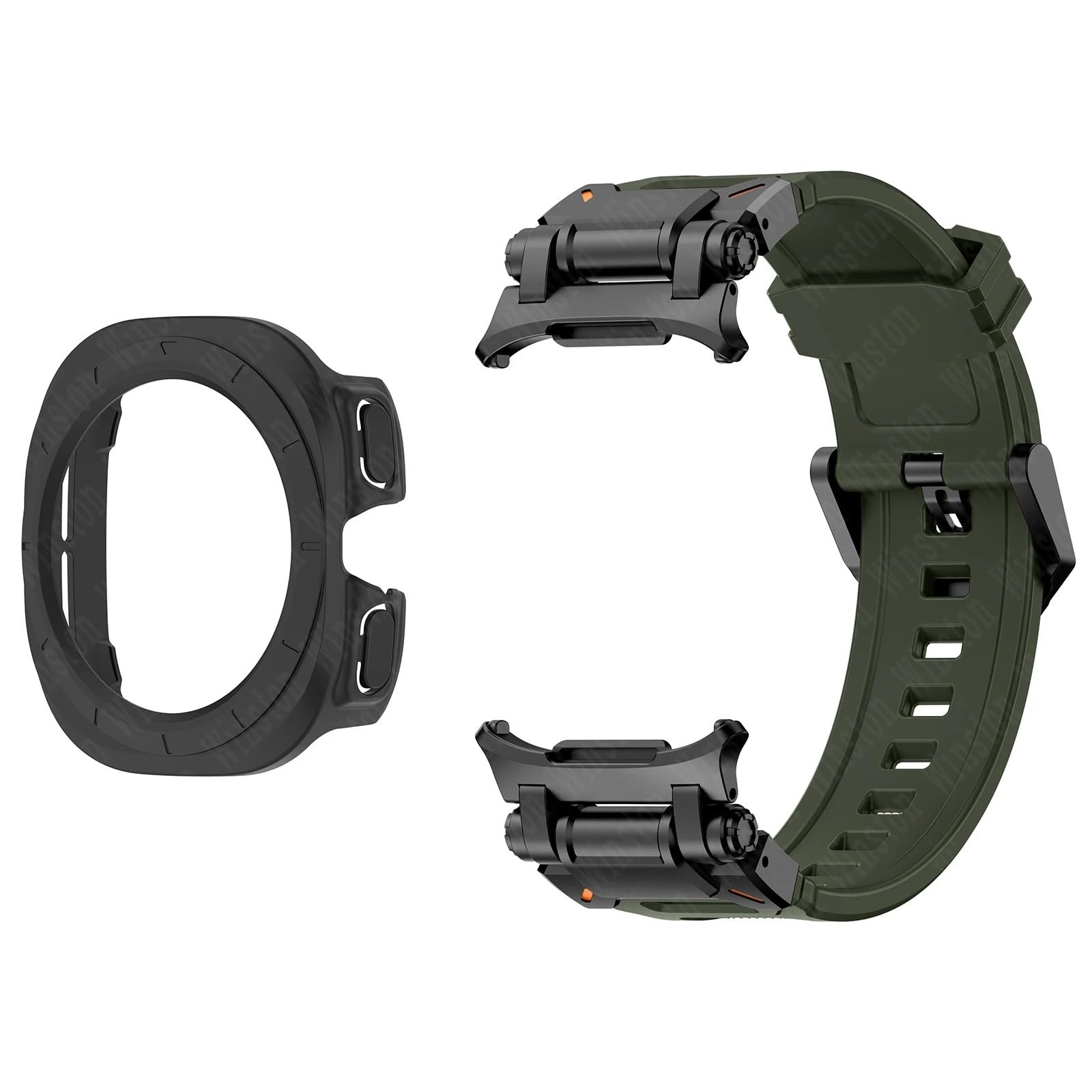 Éviter rayures Galaxy Watch 7 Ultra coque silicone intégrale - 4