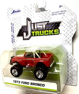 Jada Just Trucks 1973 Ford Bronco, Wave 26 (Red)