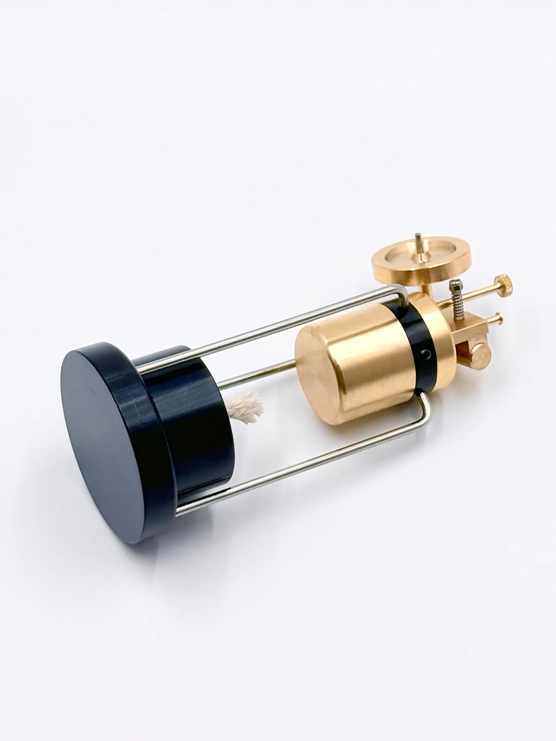 Steam Engine - Model Engine Kit for Adults, Mini Engine Model That Runs, Full Metal Engine Kit with Boiler and Flywheel, Physics Science Swing Steam Engine