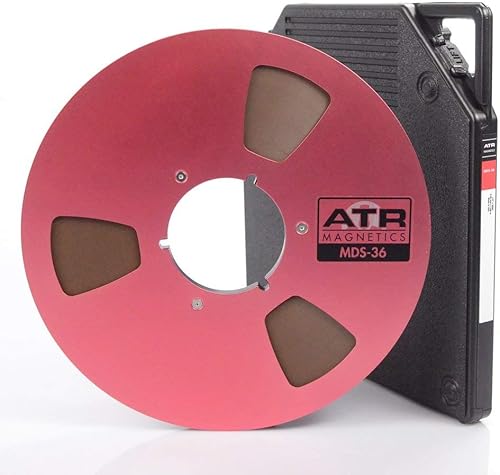 Miniatura 2 de ATR Magnetics - Cinta de grabación analógica de larga duración  MDS-36 de 14 pulgadas - Sonido clásico moderno  Carrete Nab de 10.5 pulgadas  3600