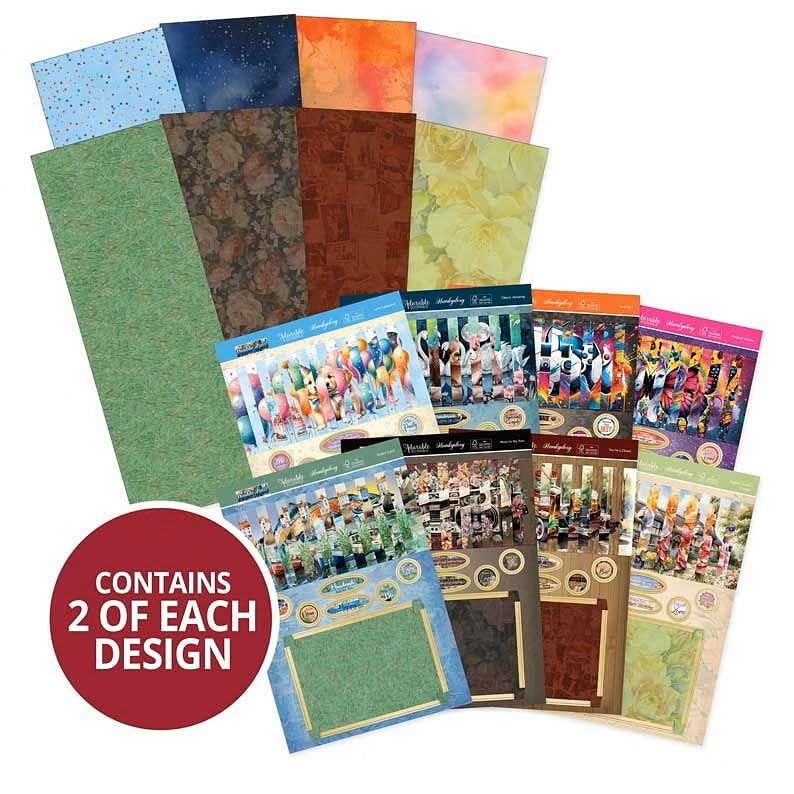 Kit de cartes Concept Double Aspect Hunkydory pour carterie 3D