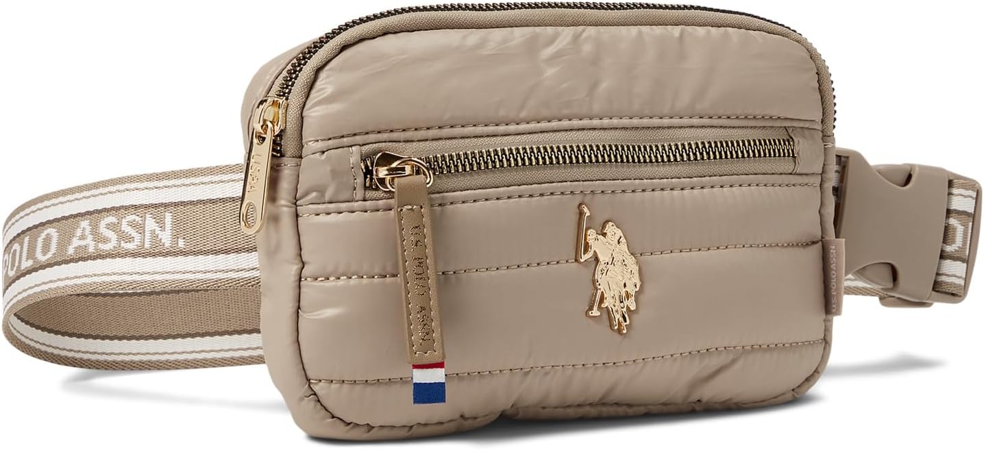 U.S POLO ASSN. Unisex Quilte Nylon Fanny Pack
