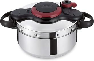 P4620766 Clipso Minut Easy Pressure Cooker, Multi-Colour, W 36.8 X H 28.4 X D 24.2 Cm, 6 Liter