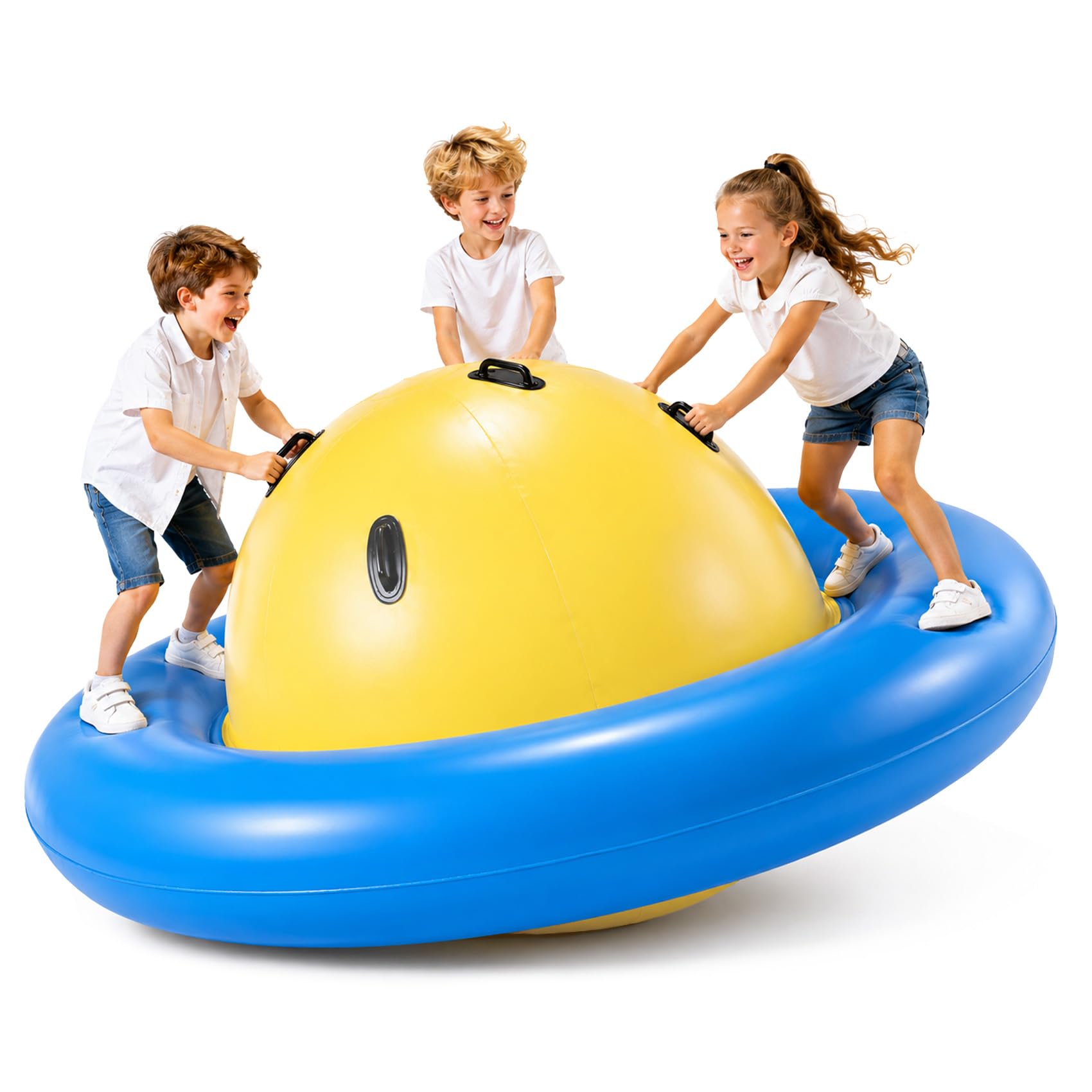8FT Inflatable Dome Rocker Chair, Inflatable Bouncer for Kids Ages 5+