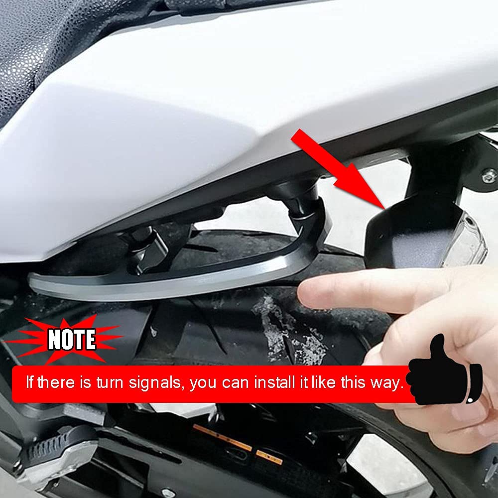 Pièces de modification de moto, lumières LED, klaxon de taureau, eins