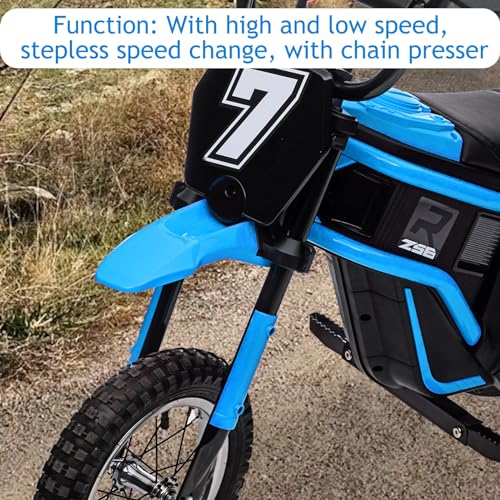 Garveelife EXOQE6LKR-ATUPBCB3RFHG2Y 24V Electric Dirt Bike For Kids 8-14 thumb #6