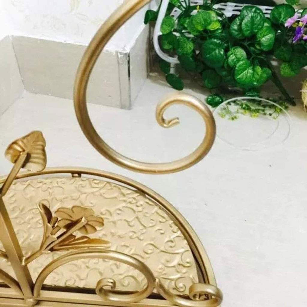 Home Umbrella Stand ， Indoor Outdoor Industrial Metal Umbrella Holder with Hooks for Farm Office Hotel Entryway Hallway Decor(D)