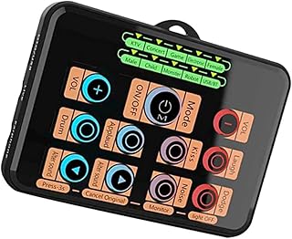 SHOWERORO Placa De Som Ao Som Do Telefone Sem Fio Telefone Ao Misturador De Som Telefones Fone Áudio Dispositivo De Mudança De Voz Disfarce De Voz Placas De Som Música Trocador De