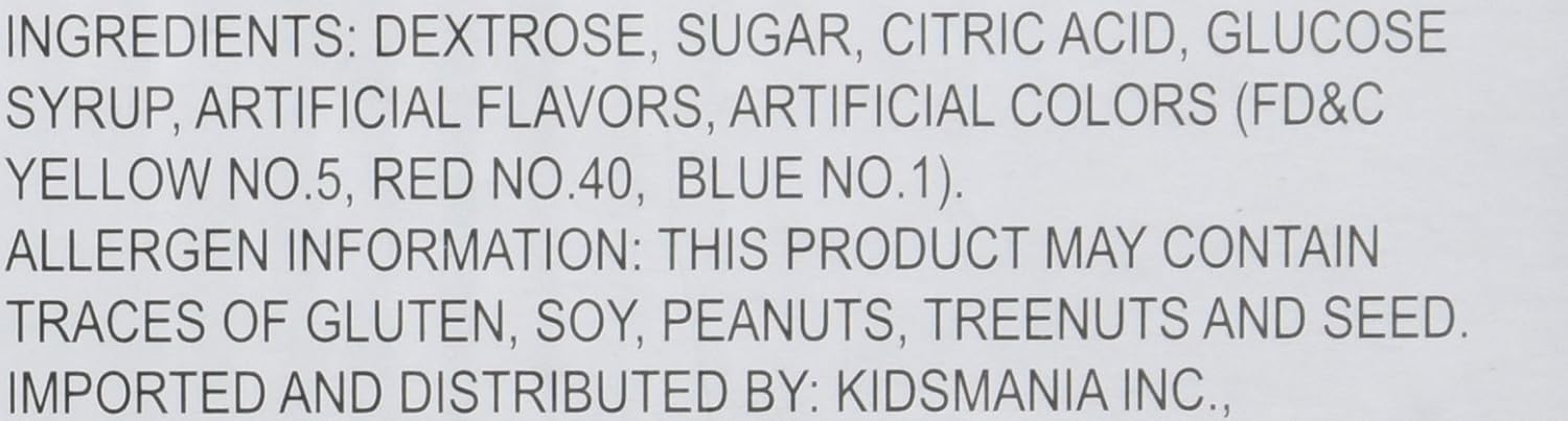 Sour Soda Pop Sour Candy Powder 12 Count