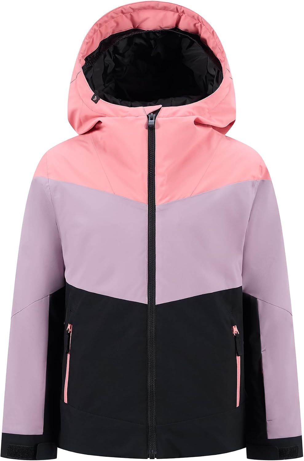 Quiksilver Girls' Heavyweight Ski Snow Hooded Jacket, Insulated & Waterproof