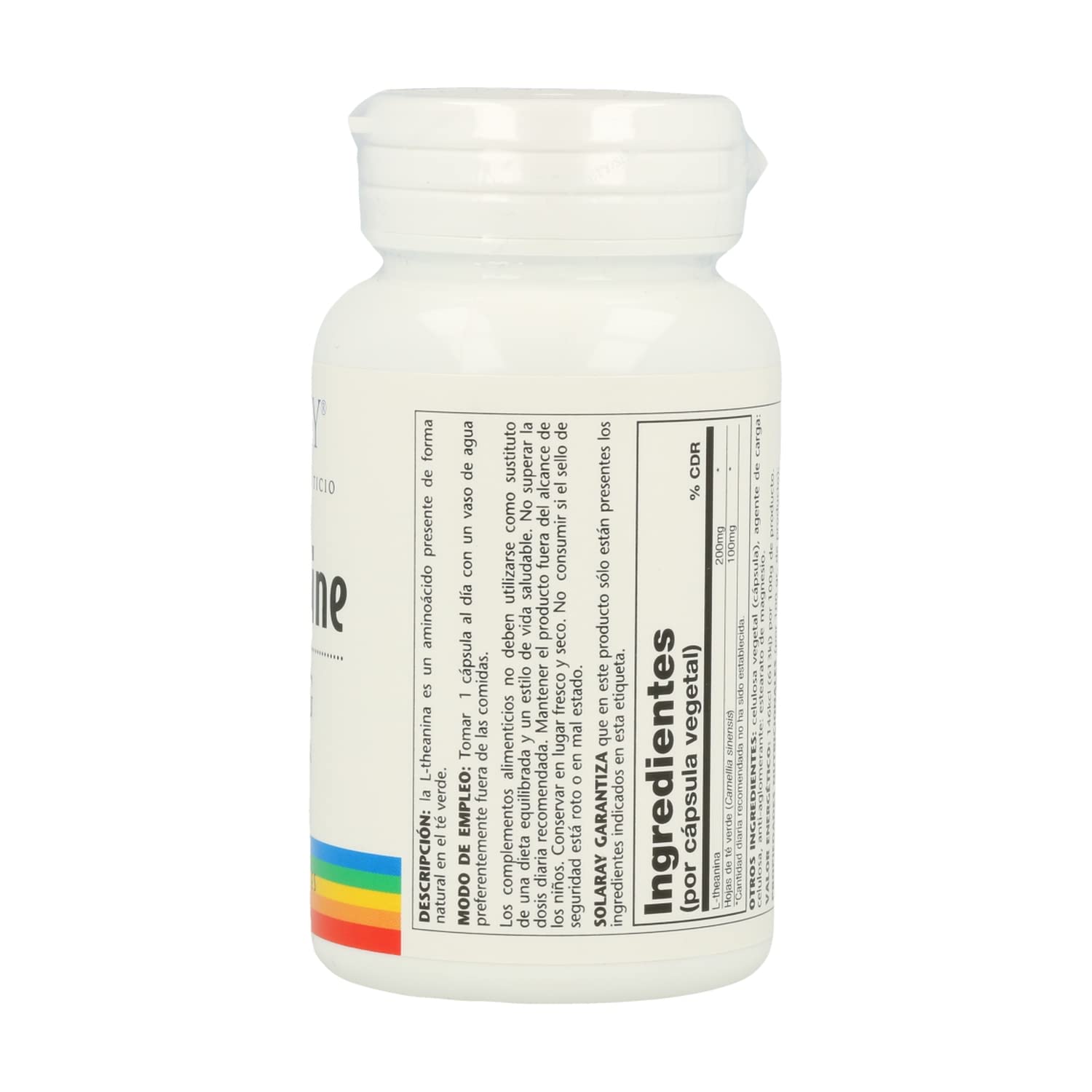 L-Teanina 200 mg 45 veg caps (Pack 3 u.)
