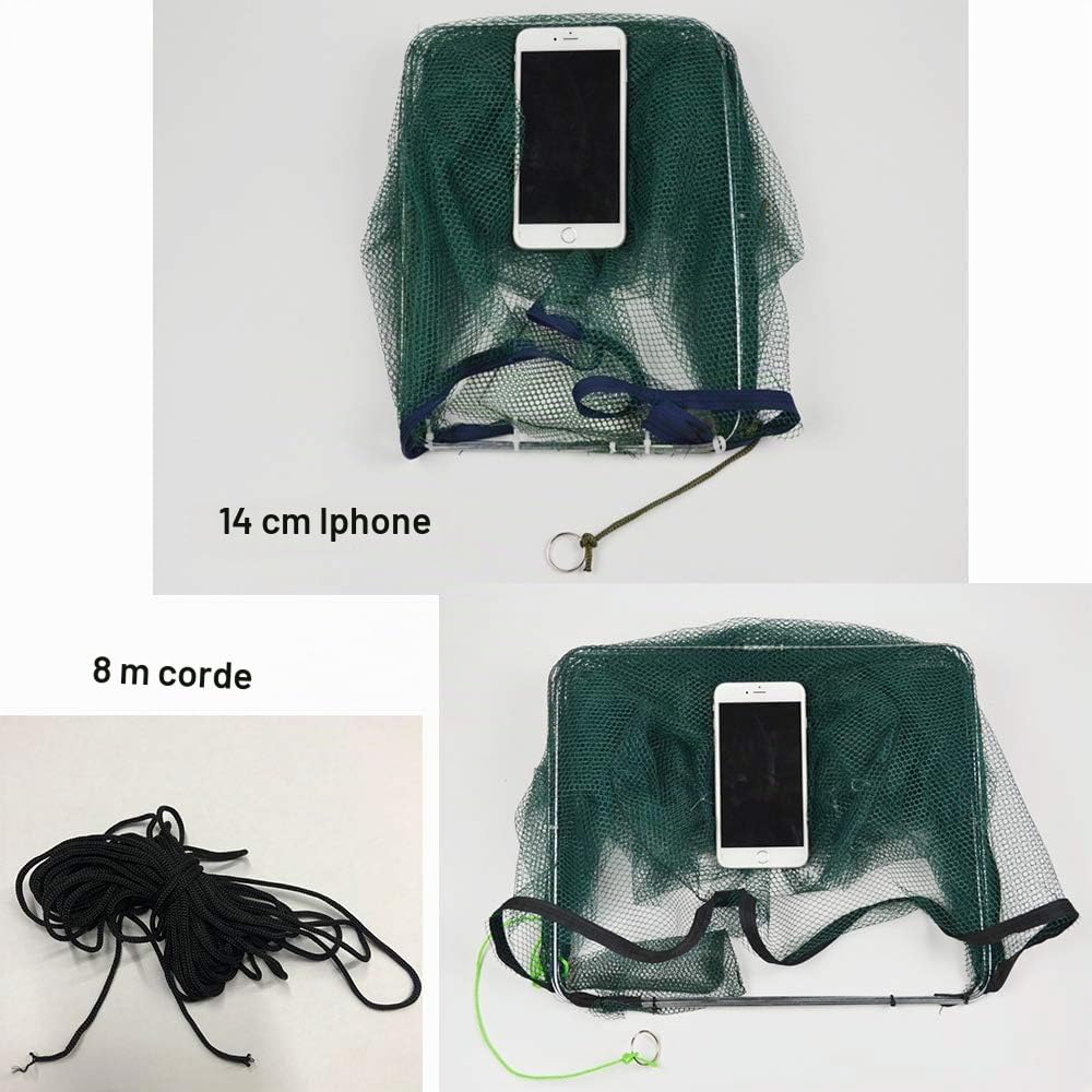 Piège à appâts Pliable pour crabes, écrevisses, ménés, crawdad crevettes et crevettes