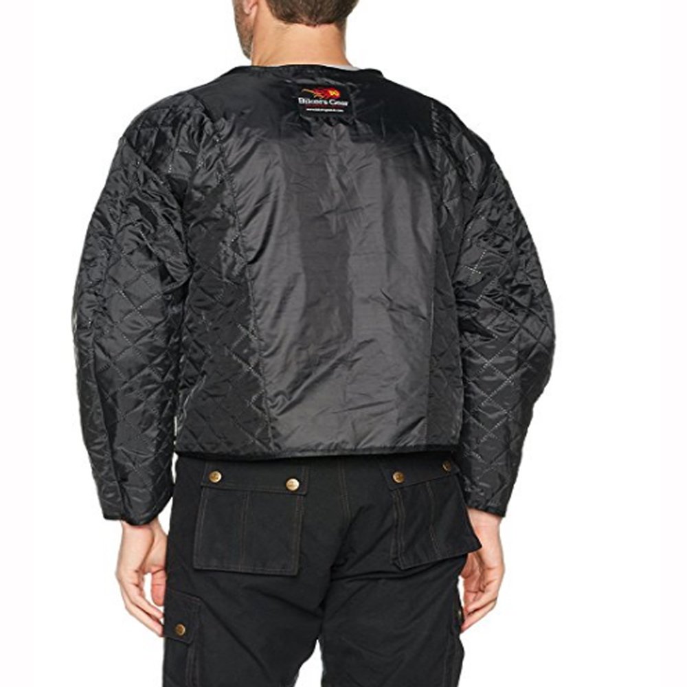 Bikers Gear Australia Infinity Veste confortable imperméable pour toutes les saisons Doublure thermique amovible ventilée avec protection CE1621-1