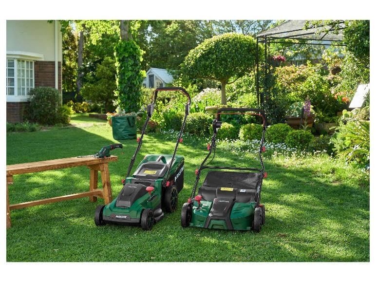 Park Side akumulatorowa kosiarka PRMA 40 E3 40 V - 580 m² tacka 50 l bezszczotkowa kompatybilna z X20V Team, baterie nie są dołączone