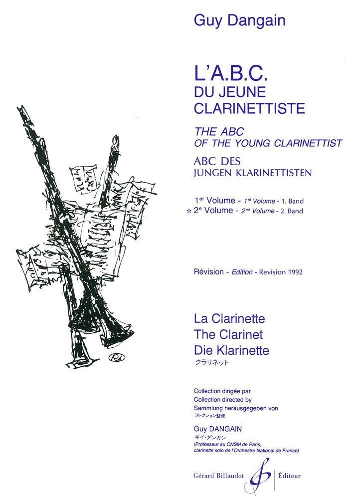 L'ABC DU JEUNE CLARINETTISTE VOLUME 2