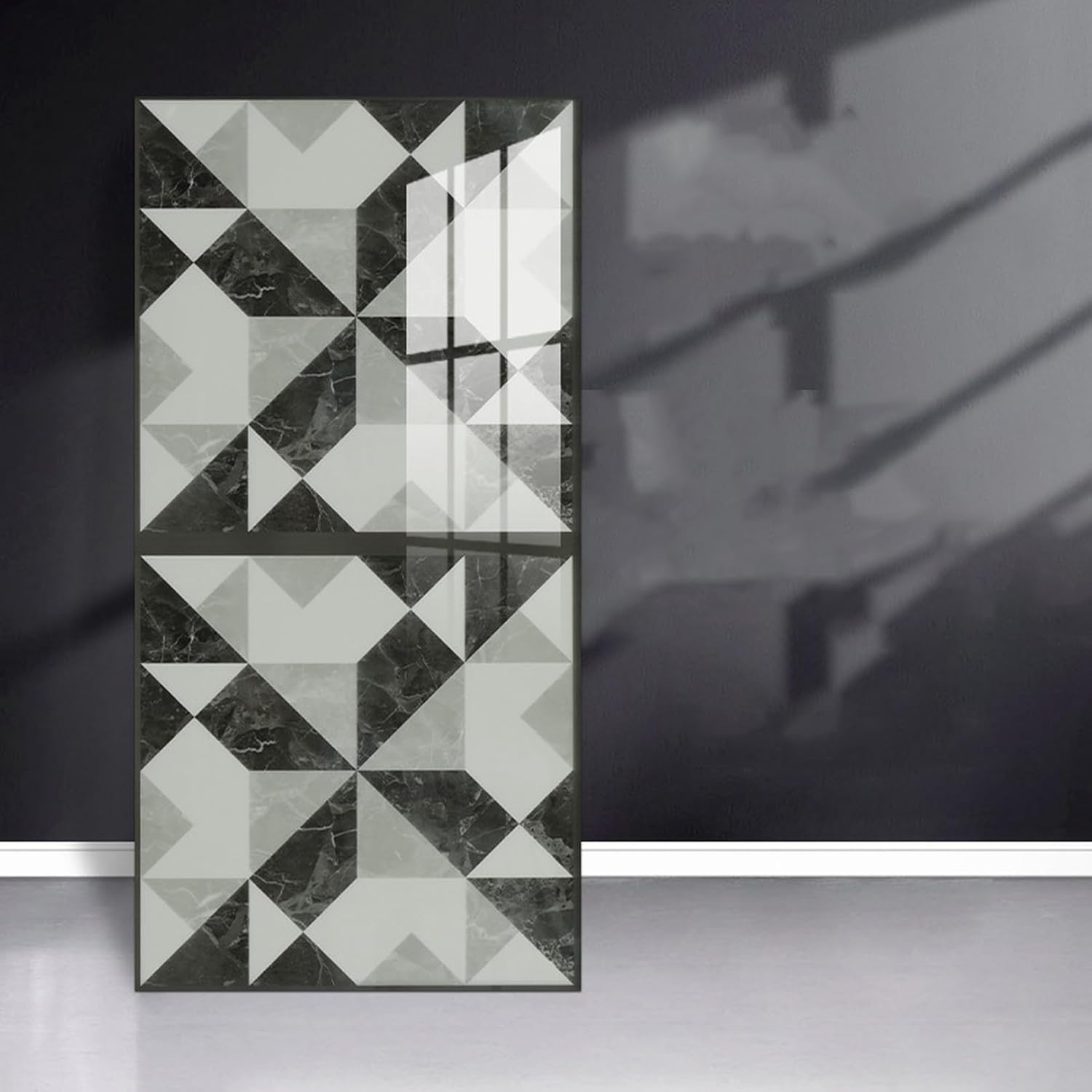 [CUNW] バスパネル 壁パネル 浴室 お風呂 大理石調 壁材 壁紙シール タイルシート リメイクシート はがせる レンガ調 石目