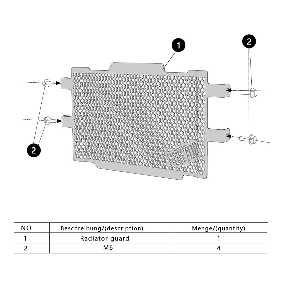XSR900 2022-2025 ZHUOWU Protection Grille Radiateur Protection Protecteur En Acier Inoxydable pour XSR900 2022 2023 2024 2025