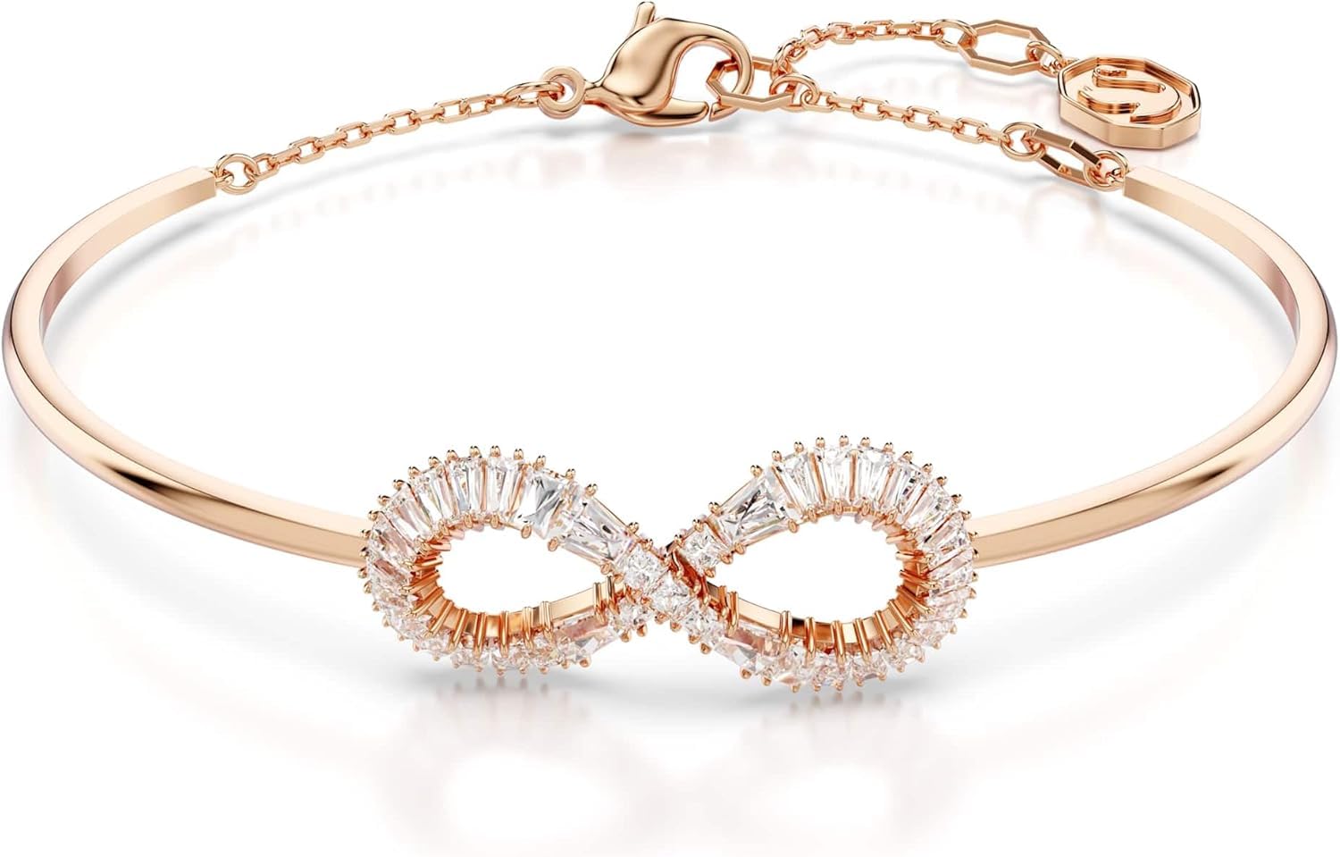 Swarovski Hyperbola Colección Collar & Pulsera, Oro rosa