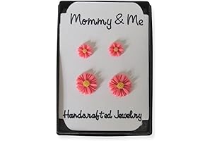 Daisy Studs: Mother-Daughter Bonding in Bloom