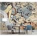 Produktbild Lovemq Holz Textur Japanischen Stil 3D Foto Tapete Wandbild Für Restaurant Cafe Bar Hintergrund 3D Wandbild Wandpapier Aufkleber-140X110Cm
