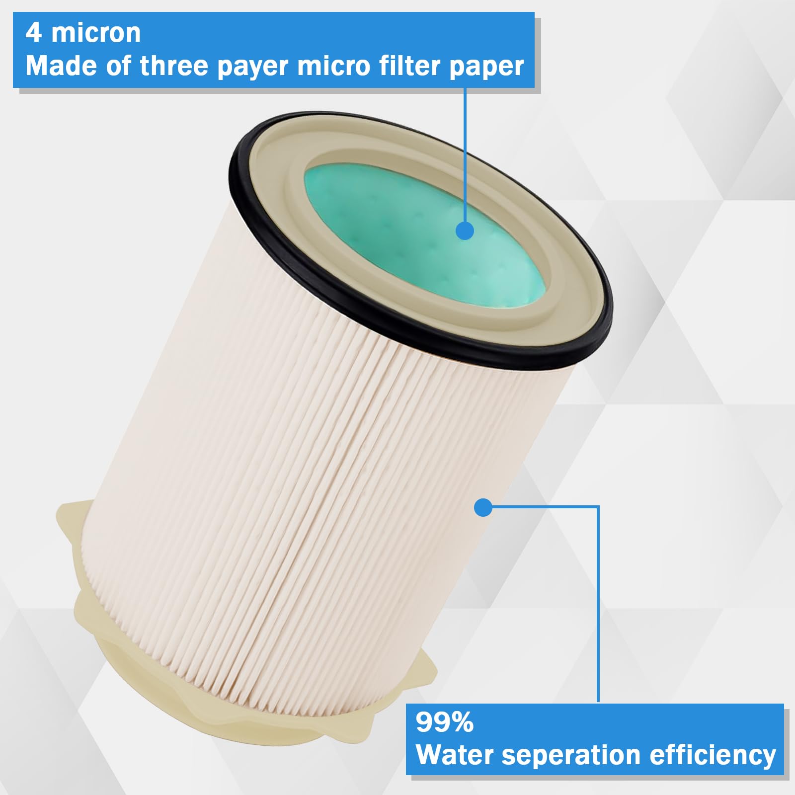 Snapklik.com : 67L Cummins Fuel Filter Water Separator Set Fits For ...