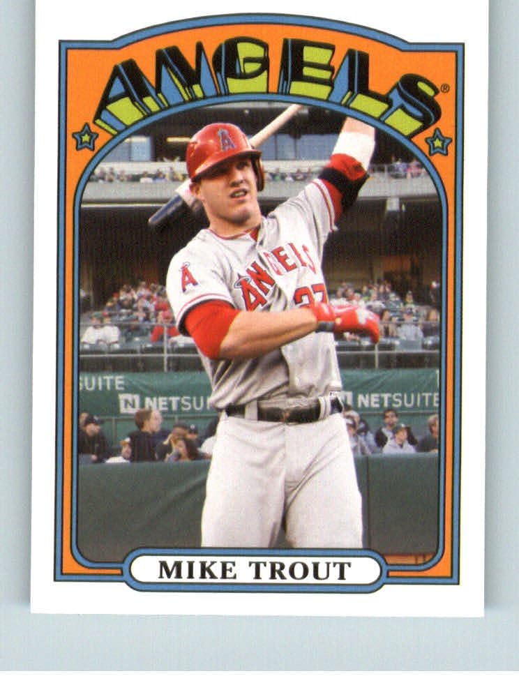 2013 Topps"1972" Mini Baseball Card #TM-4 Mike Trout Angels