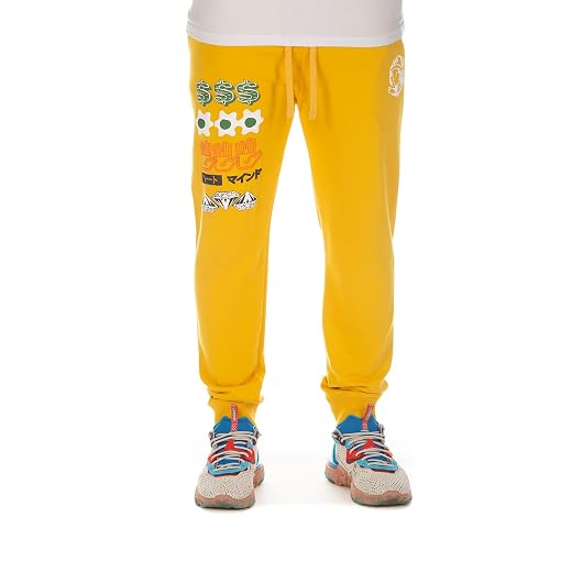 Billionaire Boys Club Men’s Joggers Closed Bottom Icon Gogger Pant Pockets