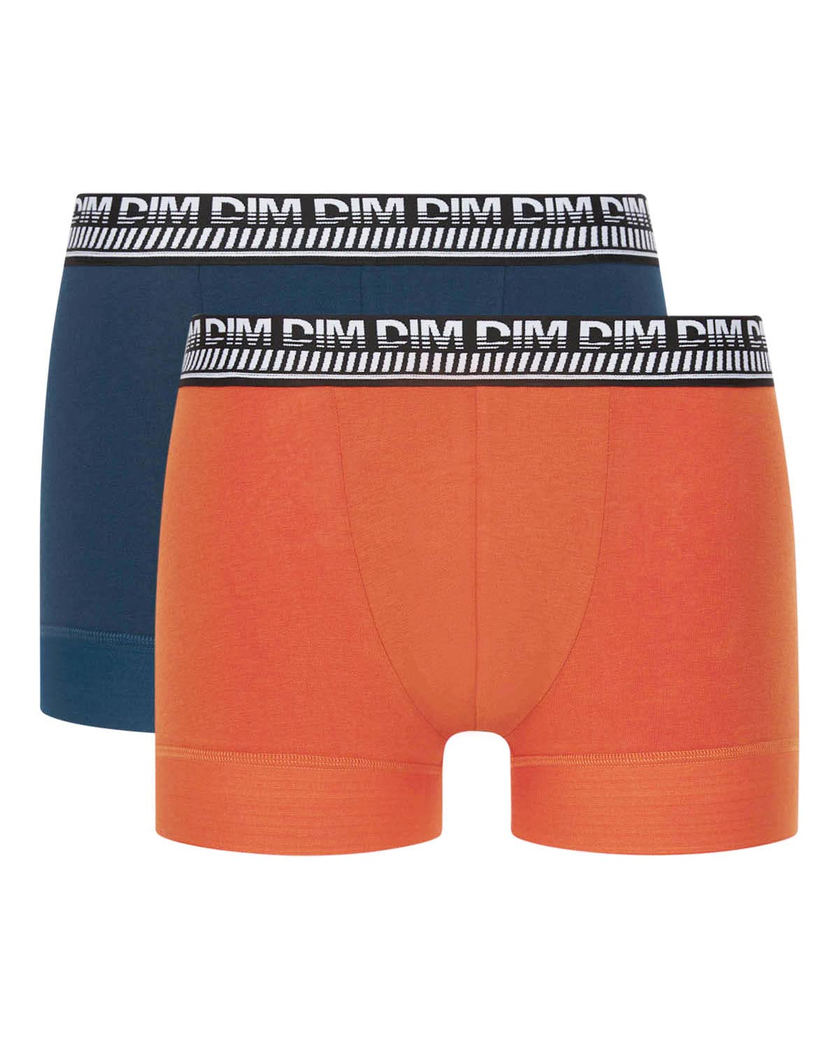Dim Men's Bleu Pack Of 2 Boxer Shorts 3D Flex Stay&Fit Sport