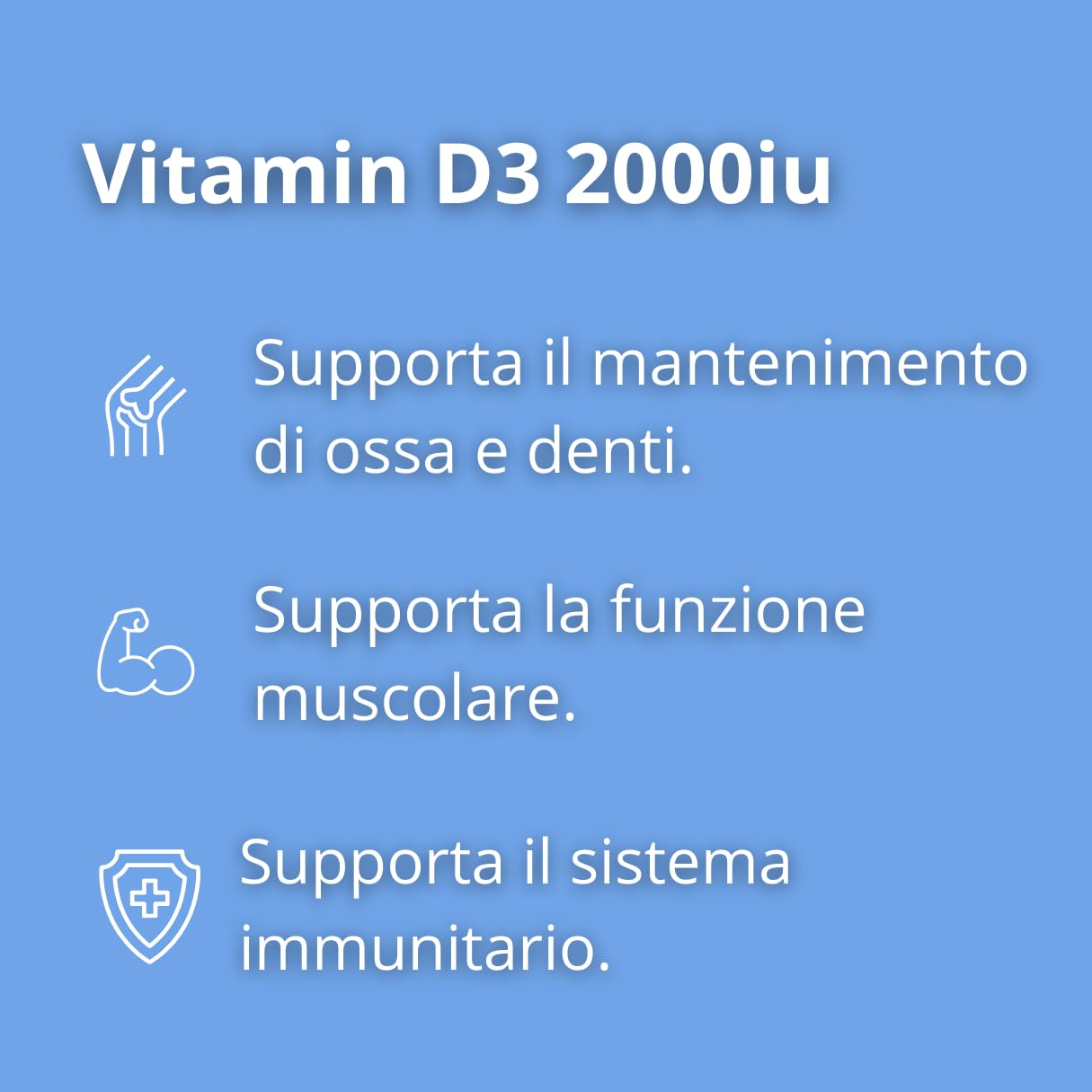 Vitamin D3 2000iu 120's