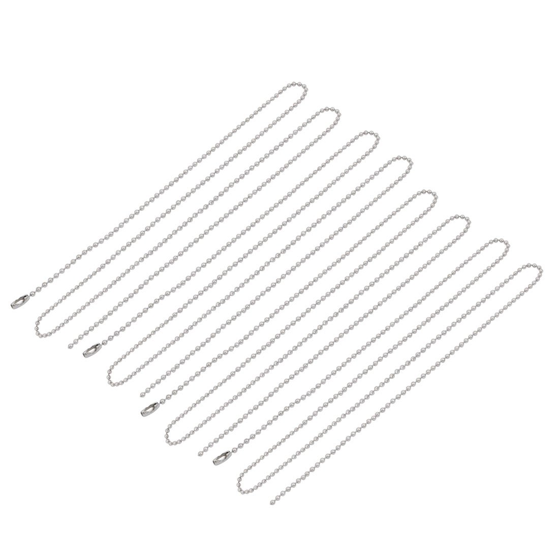 Aexit Stainless Steel Lighting fixtures and controls 304 Bead Ball Chain Keychain 2.4mm by 35 Inches 4pcs