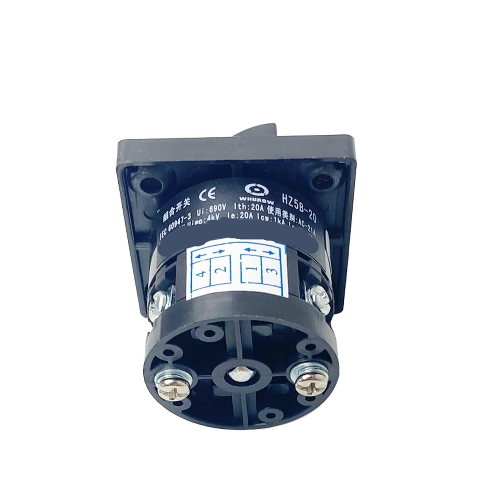 Amazon.com: TBZFNZXF 2 Position ON-ON 4 Terminals 1 Pole 20A