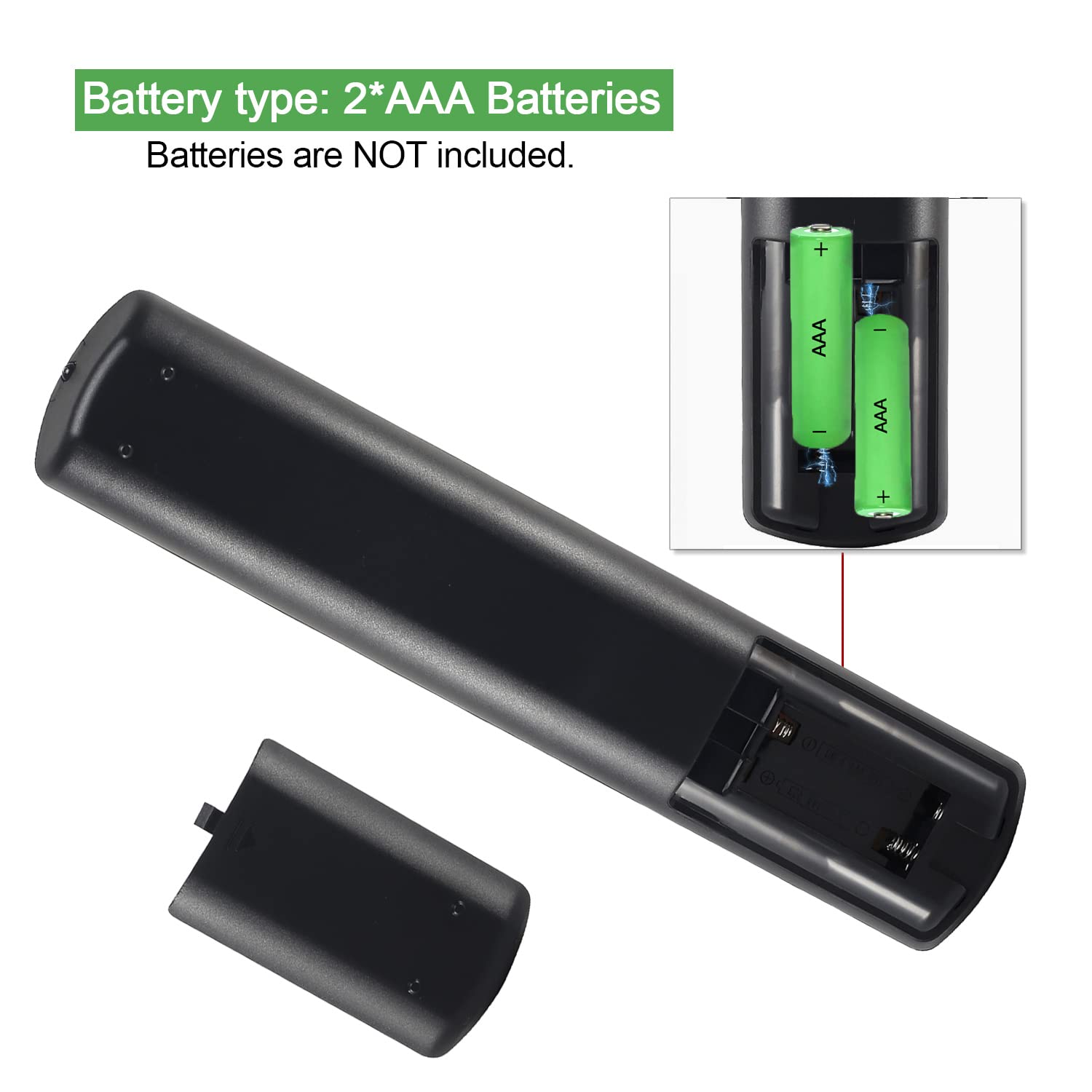 Telecomando Sostitutivo VINABTY RC4860 Compatibile Con Hitachi 24HXJ15UA 24HXJ15UB 42HXT12U 42HXT12 40HXT16UJ 42HXT42U Senza Portale Internet NETFLIX Browser Multimediale Avvia Youtube - Foto 2