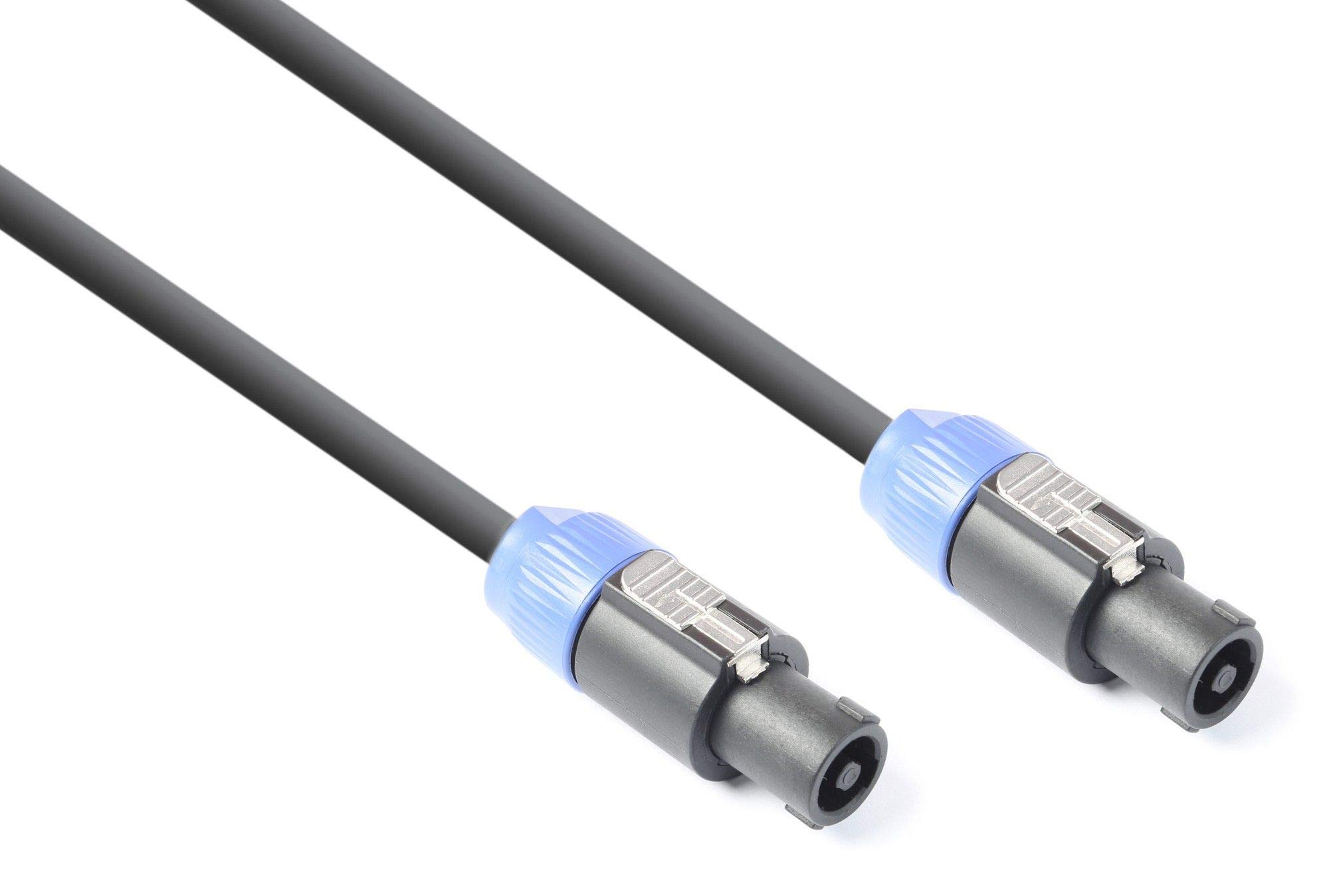 Câble Haut-parleur Power Dynamics PD Connex RX30 - 10 M, 2x0.75mm², Rouge/noir, Pour Enceintes Et Amplificateurs