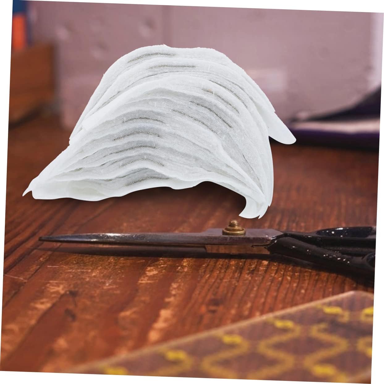 HOODANCOS 50pairs Cotton Shoulder Pads for Clothes Reusable and Washable Shoulder Inserts Shirts and Jackets Lightweight and Comfortable for Everyday Wear