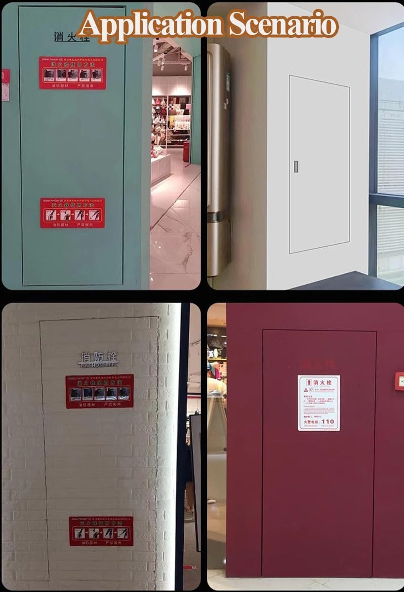 Examples of access panel use in different settings